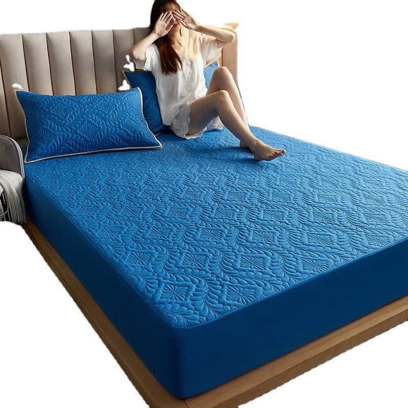 Bluejw Hot Selling Breathable Soft Surface Mattress Cover 100% Waterproof Mattress Protectors - Image 2